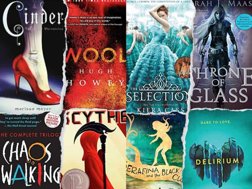 Assorted Teen Book Covers